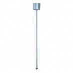  EUTRAC pendulum suspension for 3-circuit track, silvergrey, 60cm
