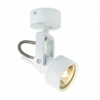  INDA SPOT GU10 wall and ceiling luminaire, matt white, max. 50W