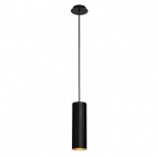 ENOLA pendant luminaire, round , black, E27, max. 60W