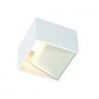 LOGS IN wall lamp, square, white, 5W LED, 3000K