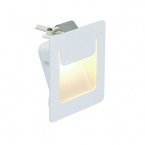  DOWNUNDER PURE recessed luminaire, square, white, 3,5W LED warmwhite, 80x80mm