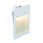  DOWNUNDER PURE recessed luminaire, square, white, 4,8W LED warmwhite, 120x155mm