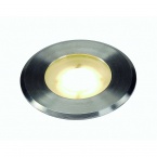 DASAR FLAT 230V LED recessed ground spot, round, 4,3W LED, warmwhite, stainl. steel cover