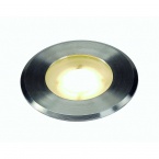 DASAR FLAT 230V LED recessed ground spot, round, 4,3W LED, warmwhite, stainl. steel cover