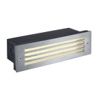  BRICK MESH LED STAINLESS STEEL 316 recessed wall light, 4W LED, warmwhite, IP54