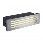 BRICK MESH LED STAINLESS STEEL 316 recessed wall light, 4W LED, warmwhite, IP54