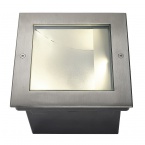  DASAR LED SQUARE recessed ground light, asymmetrical, stainless steel 316, 28W,3000K