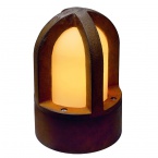  RUSTY CONE floor lamp, rusted iron, E14, max. 40W, IP54