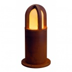  RUSTY CONE 40 outdoor lamp, rusted iron, E27 Energy Saver, max. 11W, IP54
