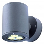  SITRA WALL UP-DOWN wall lamp, anthracite, 2xGX53, max. 2x9W, IP44