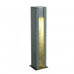 ARROCK SLOT GU10 floor lamp , square, granite, salt & pepper , GU10, max. 4W LED