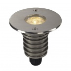 DASAR LED HV recessed fitting, rund, stainless steel 316, 6W , 3000K, 230V, IP67